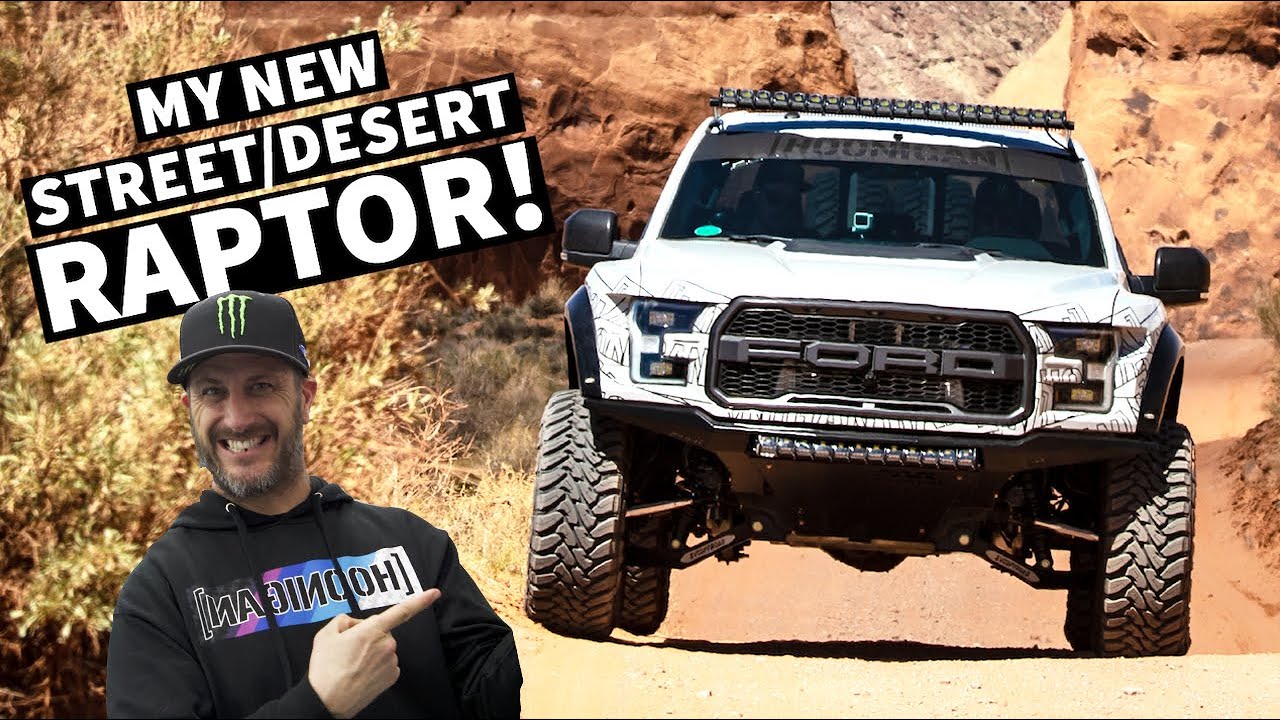 Ben Roth's Ford Raptor Ken Block testa o seu novo Ford Raptor