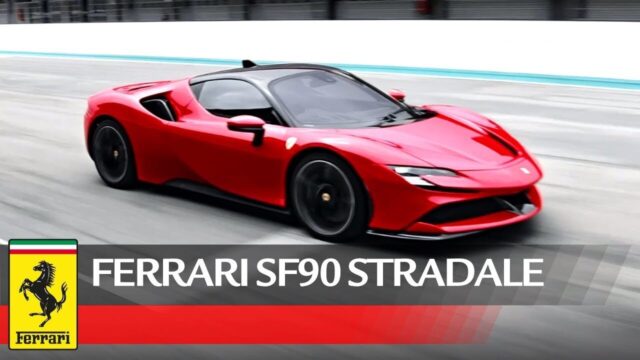 Ferrari SF90 Stradale: o 1.º híbrido plug-in filmado em Portugal