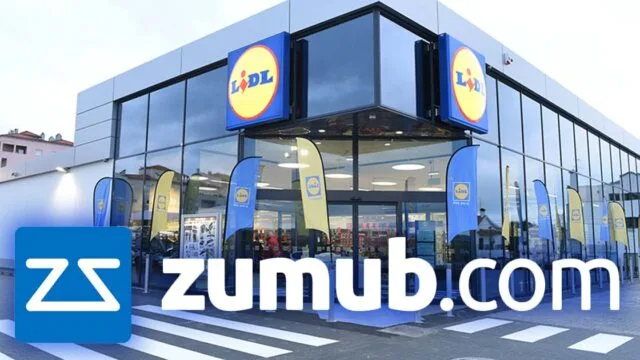 A Zumub chegou ao Lidl e nós tempos cupões de desconto nas compras online