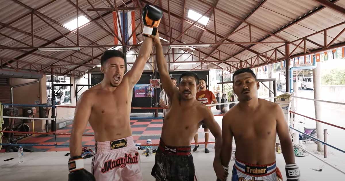 Numeiro desafiou um Tailandês para uma luta