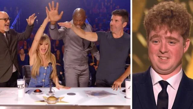 Cantou “The Sound of Silence” e recebeu botão dourado no Got Talent