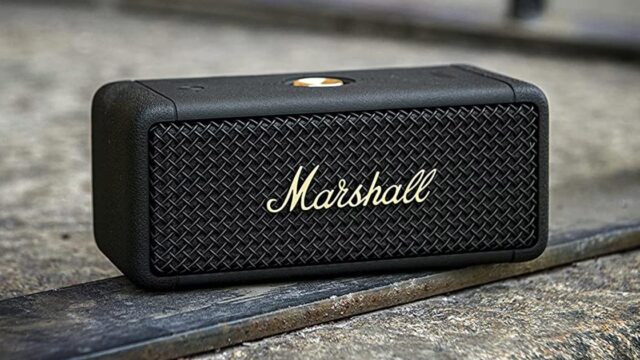 Coluna Marshall Emberton Bluetooth