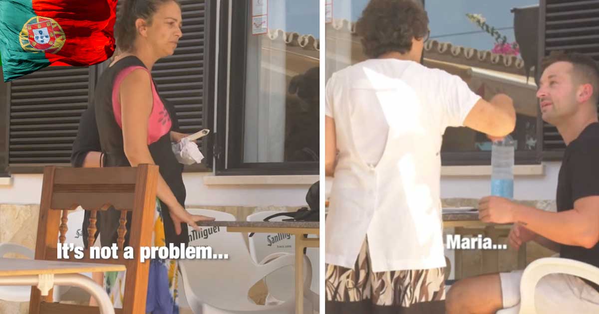 Influencer surpreende dona de restaurante em Faro com gorjeta de 500 euros