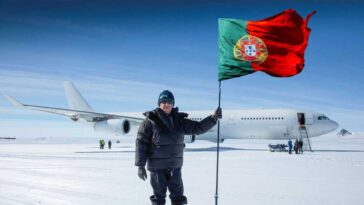 Piloto português é o primeiro a aterrar um Airbus 340 no gelo da Antártida