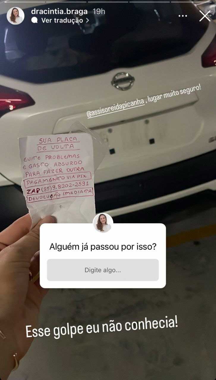 Esquema de roubo de matrículas com resgate- alerta em Portugal