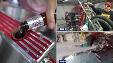 Norte-americano criou uma mota que é movida a cerveja