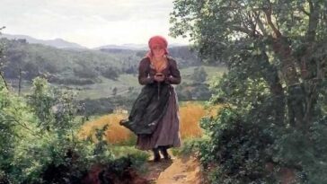 Quadro de 1860 mostra mulher que parece estar com um telemóvel