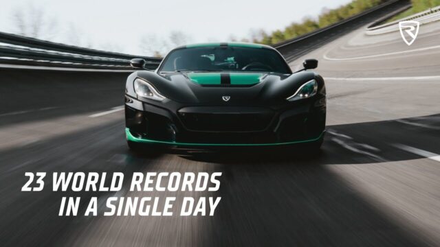 Rimac Nevera bate 23 recordes num só dia