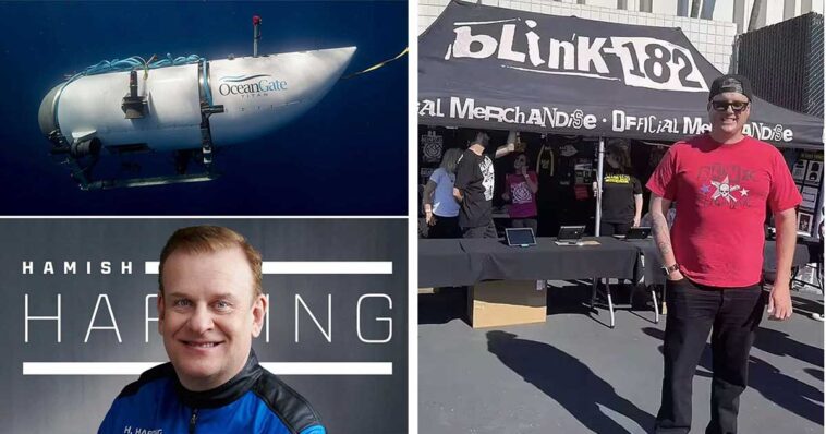Enteado de bilionário preso em submarino no fundo do Atlântico foi ver os Blink-182