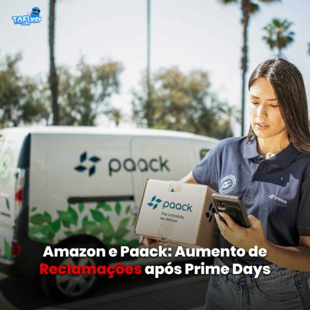 Amazon e Paack- Aumento de Reclamações após Prime Days