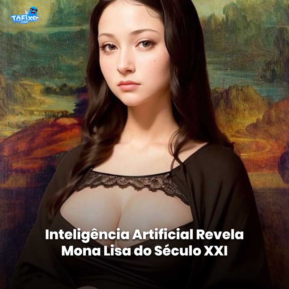 Inteligência Artificial Revela A Mona Lisa do Século XXI