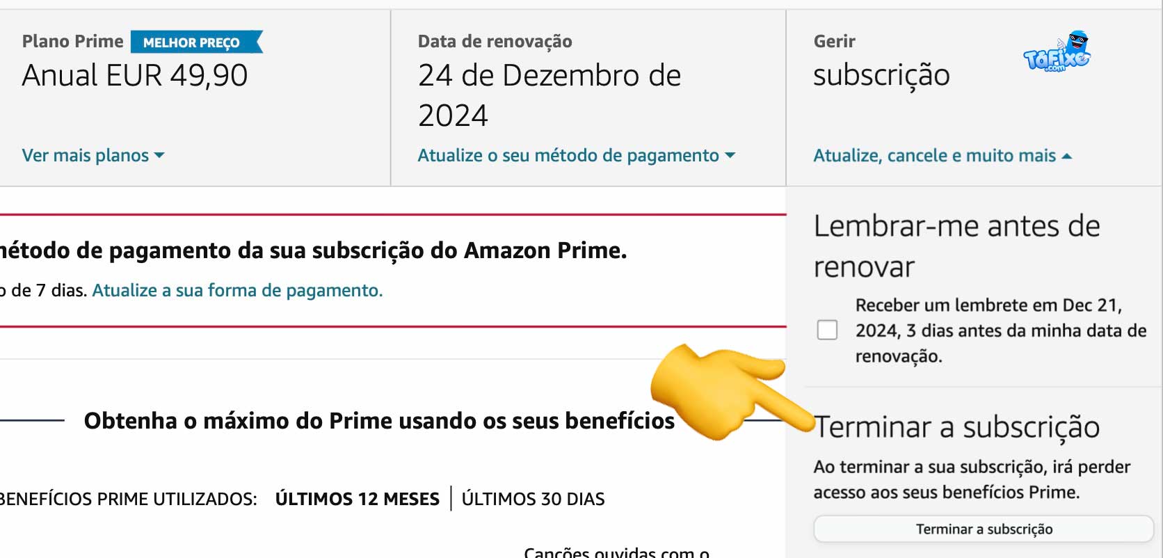 Como Cancelar o Amazon Prime- Guia Completo -tafixe