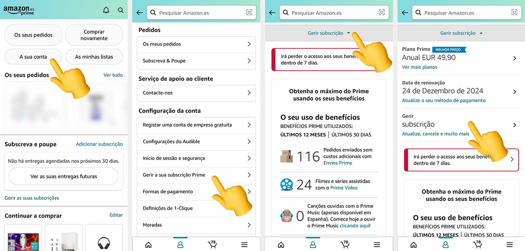 Como Cancelar o Amazon Prime- Guia Completo