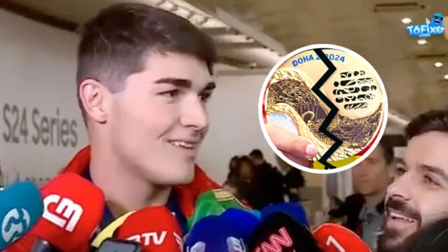 Diogo Ribeiro e a medalha partida: “foram as senhoras da limpeza”
