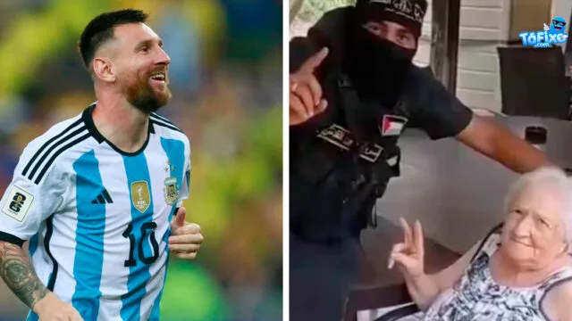 Argentina raptada pelo Hamas salva-se graças a Lionel Messi