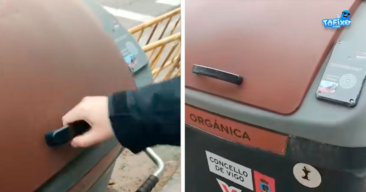 Polémica: em Vigo, os novos contentores de lixo só abrem com cartão