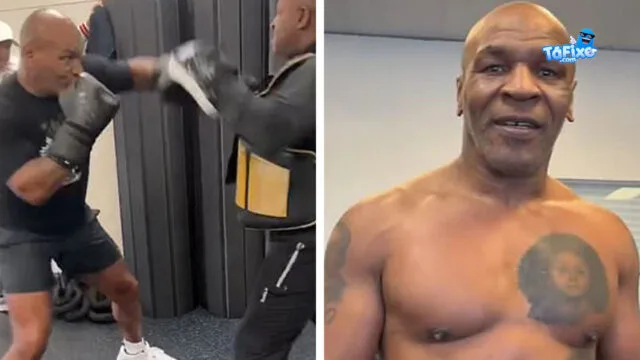 Vídeo de treino de Mike Tyson mostra força do 'monstro' aos 57 anos