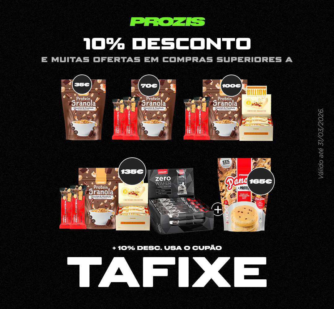 Cupões e Códigos Promocionais Prozis (Março 2026)