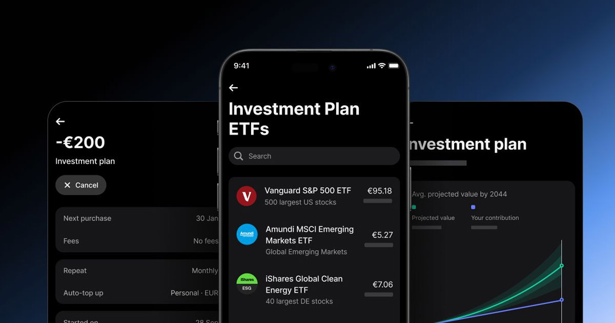 Revolut Lança Planos de Investimento em ETF para Portugueses