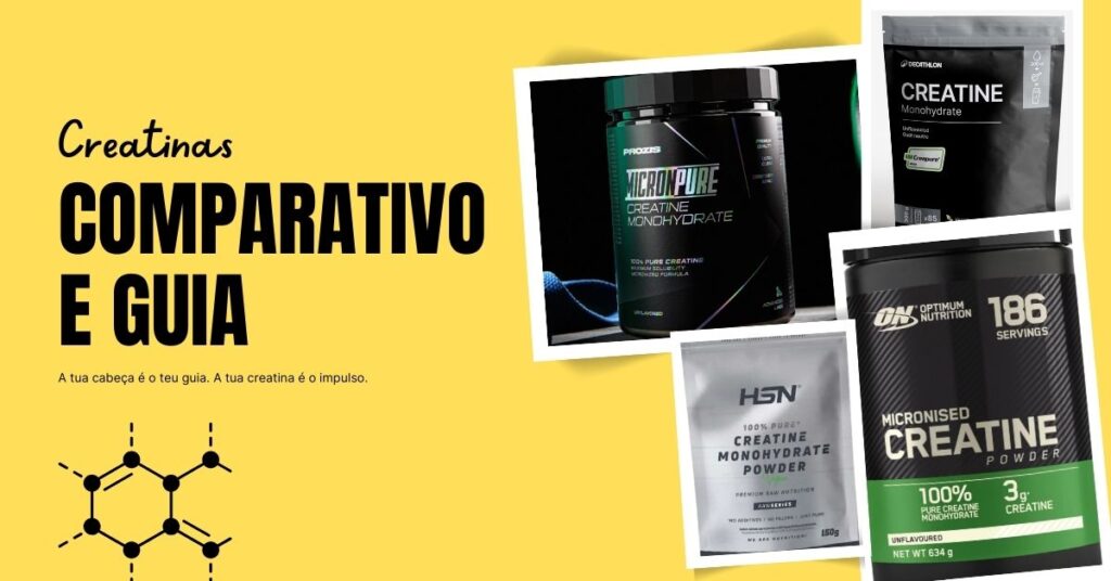 As Melhores Creatinas do Mercado em 2026 — Guia e Comparativa