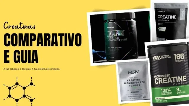 As Melhores Creatinas do Mercado em 2026 — Guia e Comparativa