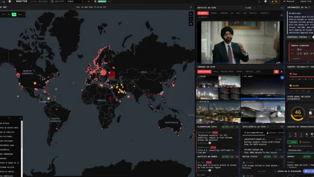 WorldMonitor.app: O Painel Gratuito que Mostra o que Está a Acontecer no Mundo — em Tempo Real