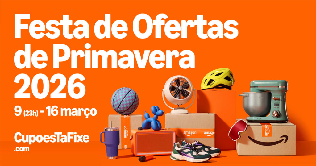 Festa de Ofertas de Primavera Amazon 2026: Milhares de Descontos de 9 a 16 de Março