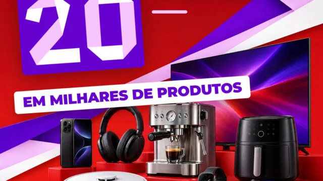 Cupão Worten POUPA20: 20% de Desconto + 10% em Cartão Continente (Só Hoje)